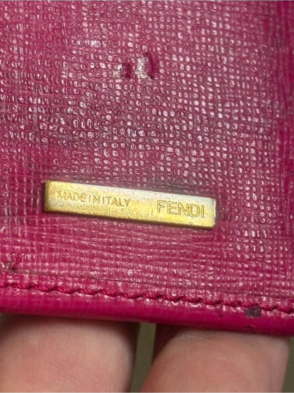 Auth Fendi logo Key card case - Picture 7 of 10